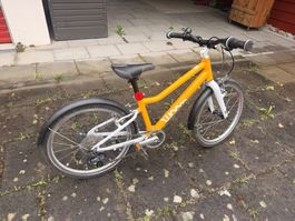 Woom 4 GO Kinderfahrrad 20 Zoll, gelb
