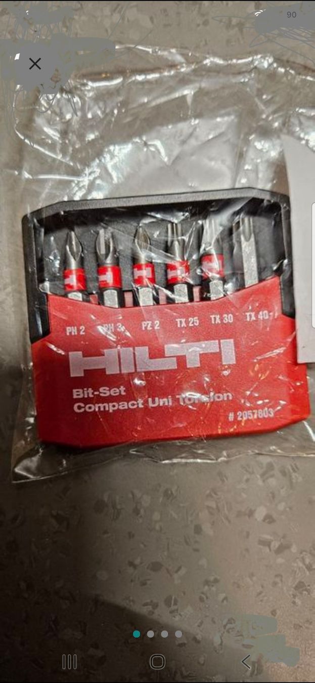 Hilti Tous les outils: Hilti Bit-Set – Neuf (Voir description) à Baar par Vel...Baar45 4
