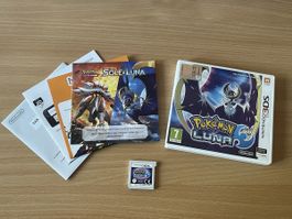 Pokemon Mond / Luna - inkl. Anleitungen (Cib) guter Zustand