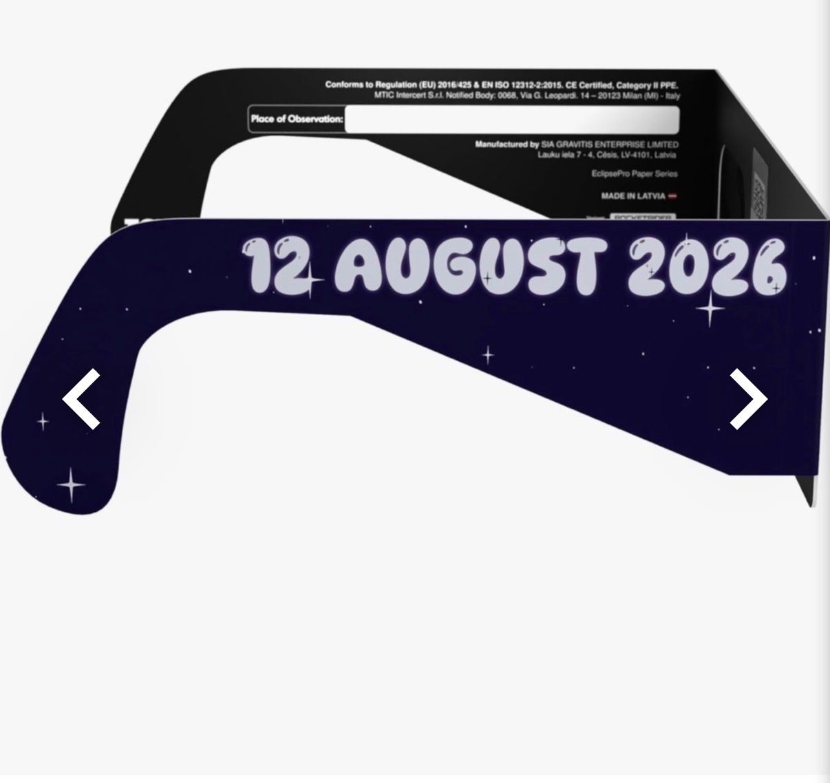 Occhiali & Lenti: Sonnenfinsternis-Brille – Nuovo (secondo la descrizione) da Zürich venduto da zme_hh6h 2