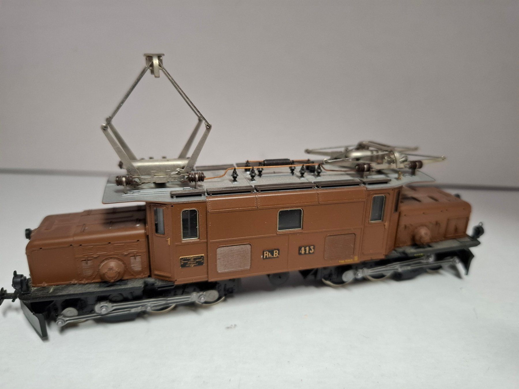 Bemo Modellini di ferrovie: BEMO HOe/H0m Elektrolok analog – Usato da Stettlen venduto da hof_psy8 2
