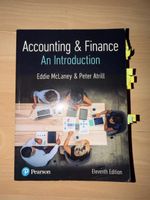 Accounting & Finance An Introduction 11th Edition Pearson