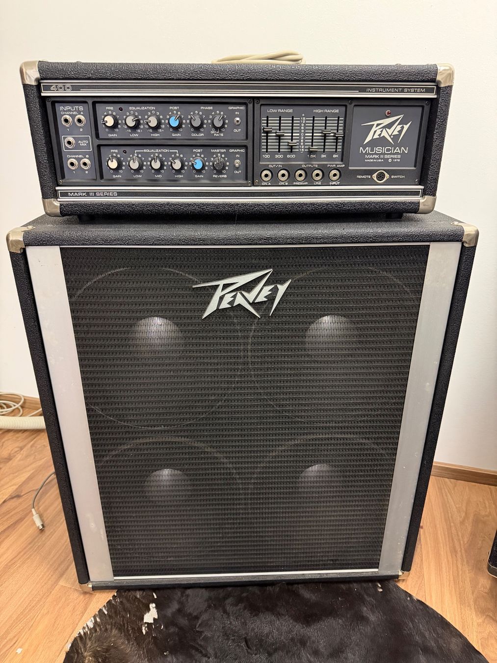 Peavey Verstärker: Peavy Full Stack Mark lll 400 G 1978 Vintage – Gebraucht aus Rothrist von electricGipsy