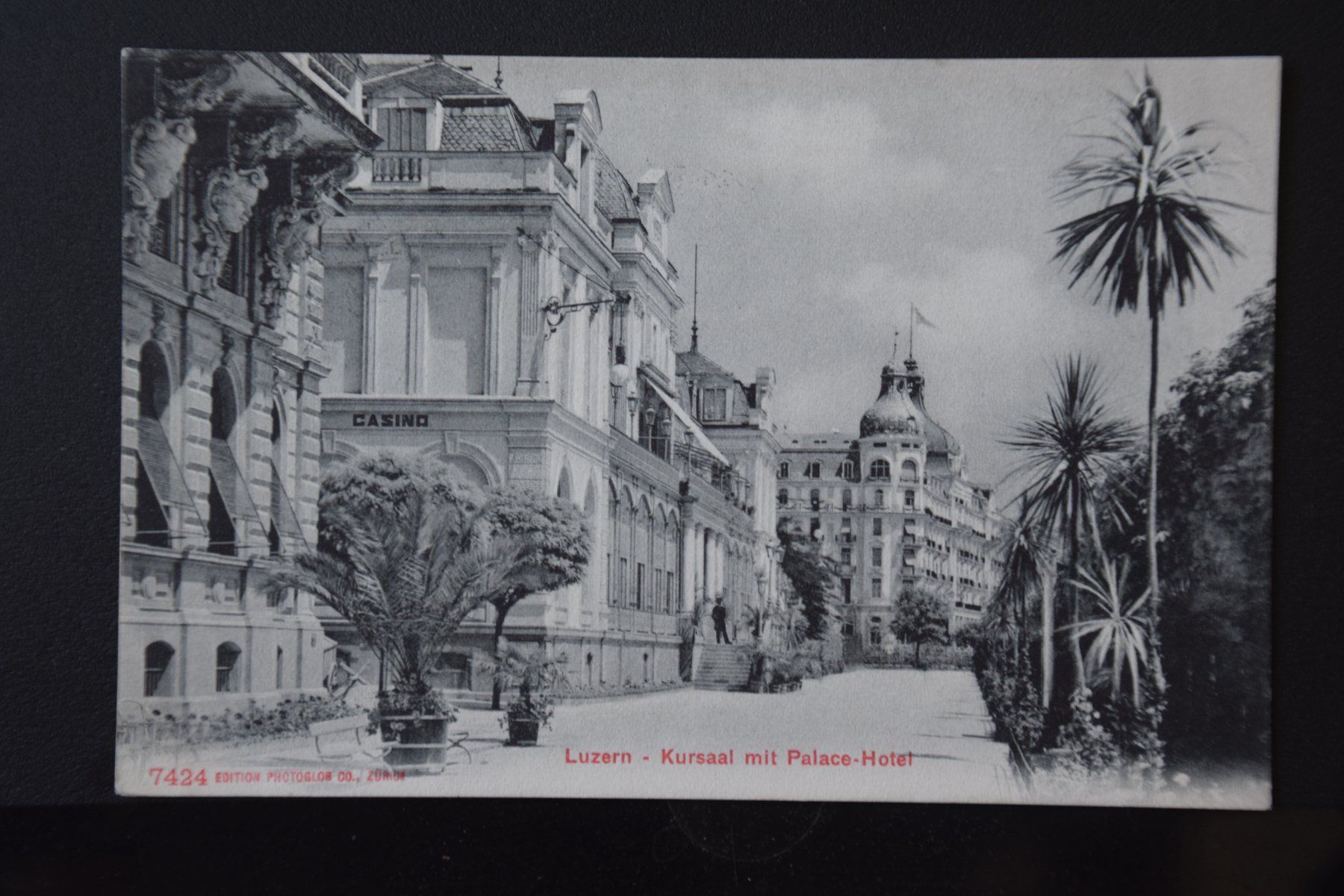 Ansichtskarten: AK Luzern, Hotel Kursaal 1908 – Gebraucht aus Luzern von CH2018