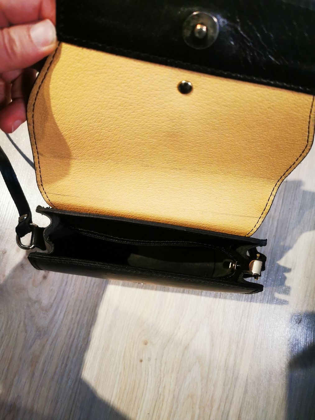 Vera Pelle Sacs femmes: Handtasche schwarz Leder – Neuf (Voir description) à Süderen par Zauberwuerfel 2