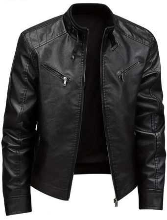 Veste homme cuir synthétique neuve taille L