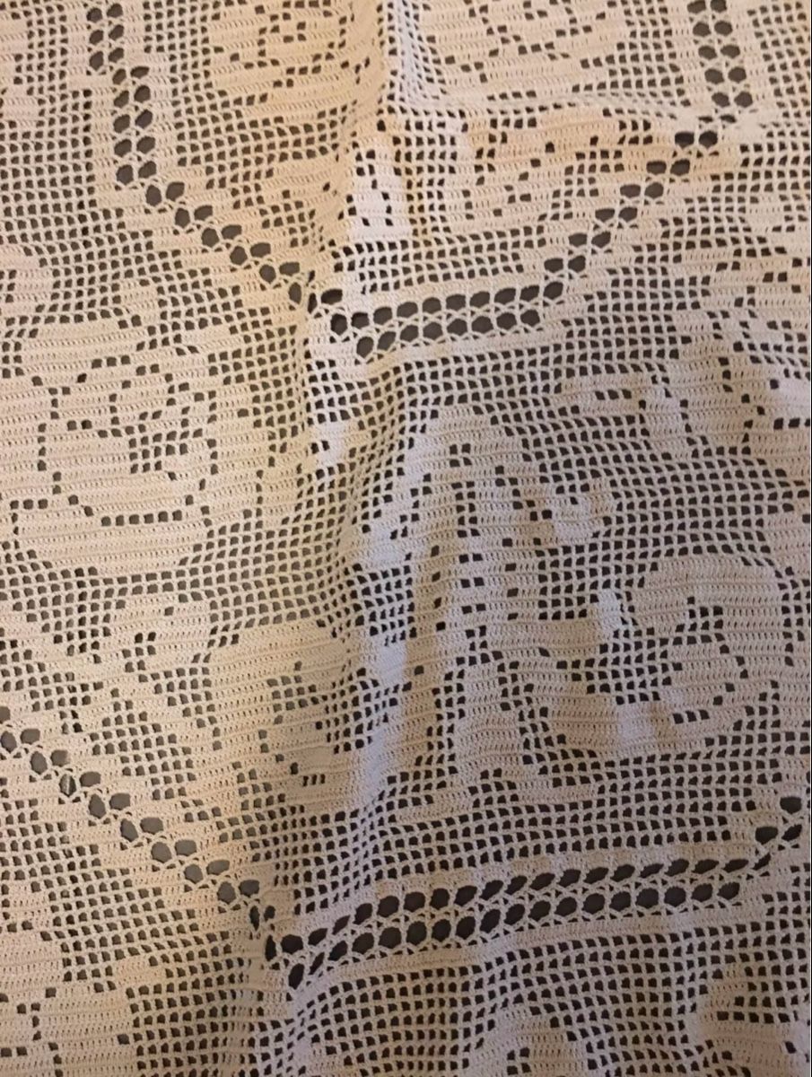 Altra biancheria da tavola: Handgestrickte Tischdecke – Nuovo (secondo la descrizione) da Zug venduto da Deks 2