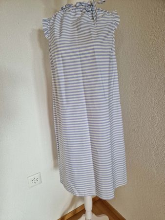Tonno & Panna Kleid, Gr. 36, gestreift, hellblau/weiss, NEU