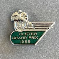 Badge Grand Prix moto d'Ulster de 1968