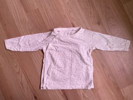 Baby Wickelshirt von Name It, weiss, Gr. 68, neuwertig!