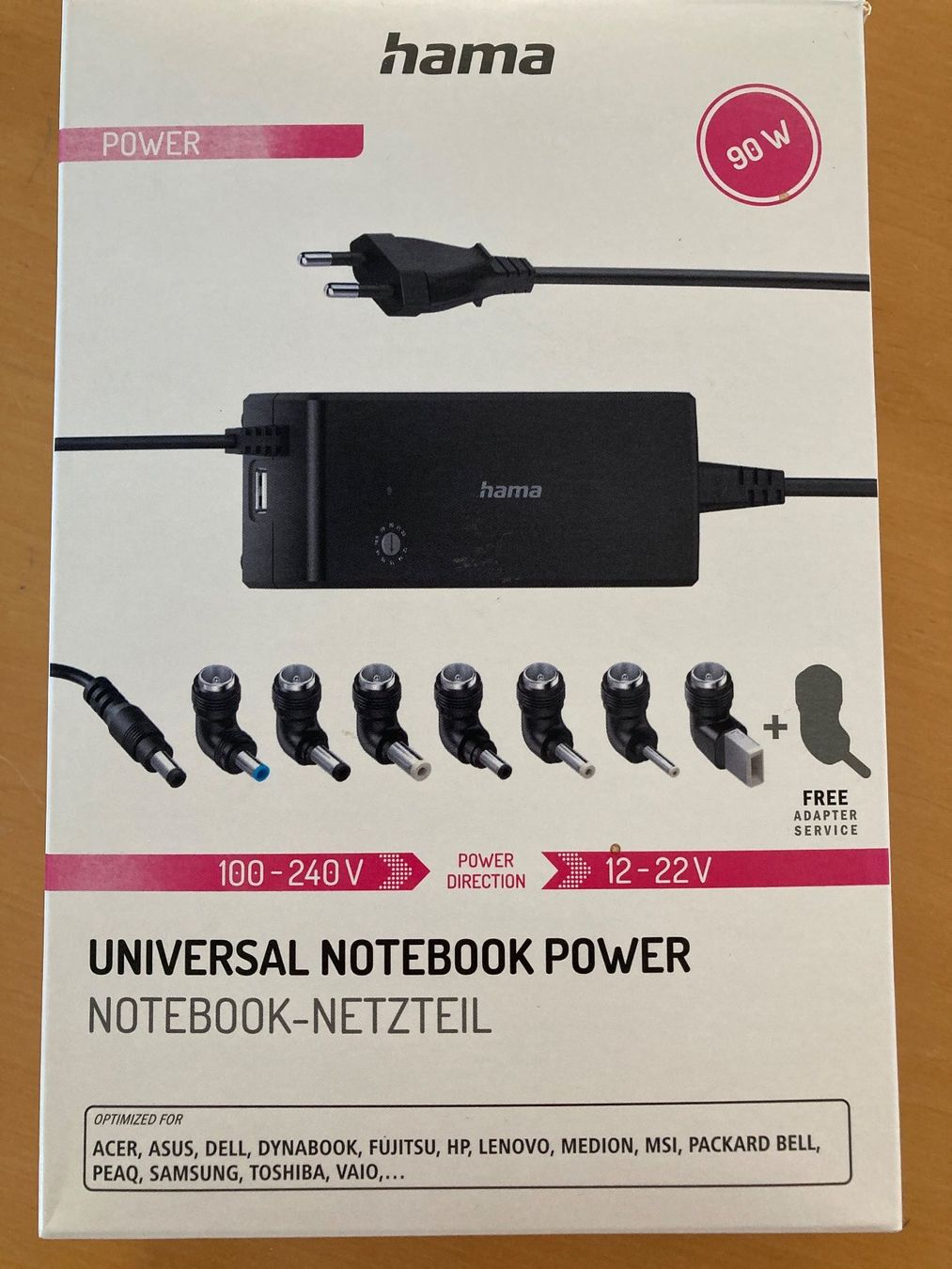 Hama Ladegerät: Hama Universal Notebook Netzteil 90W NEU – Neu (gemäss Beschreibung) aus Hünenberg von Electron0