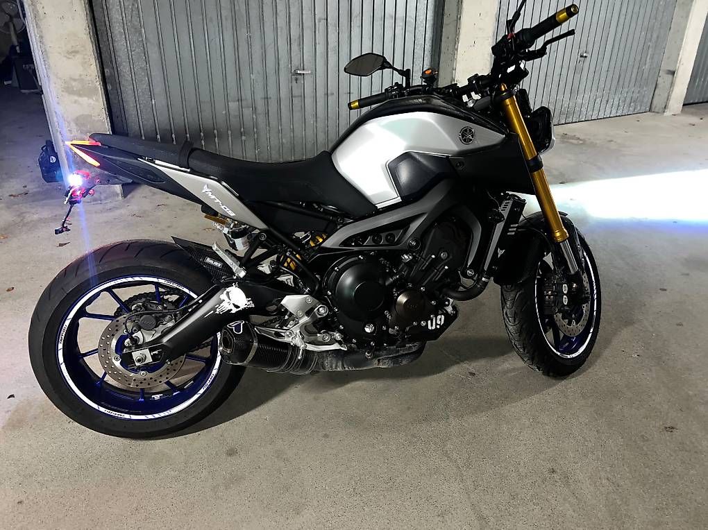 Route: YAMAHA MT-09 SP TERMIGNONI – D'occasion à Pâquis par djfilight 2
