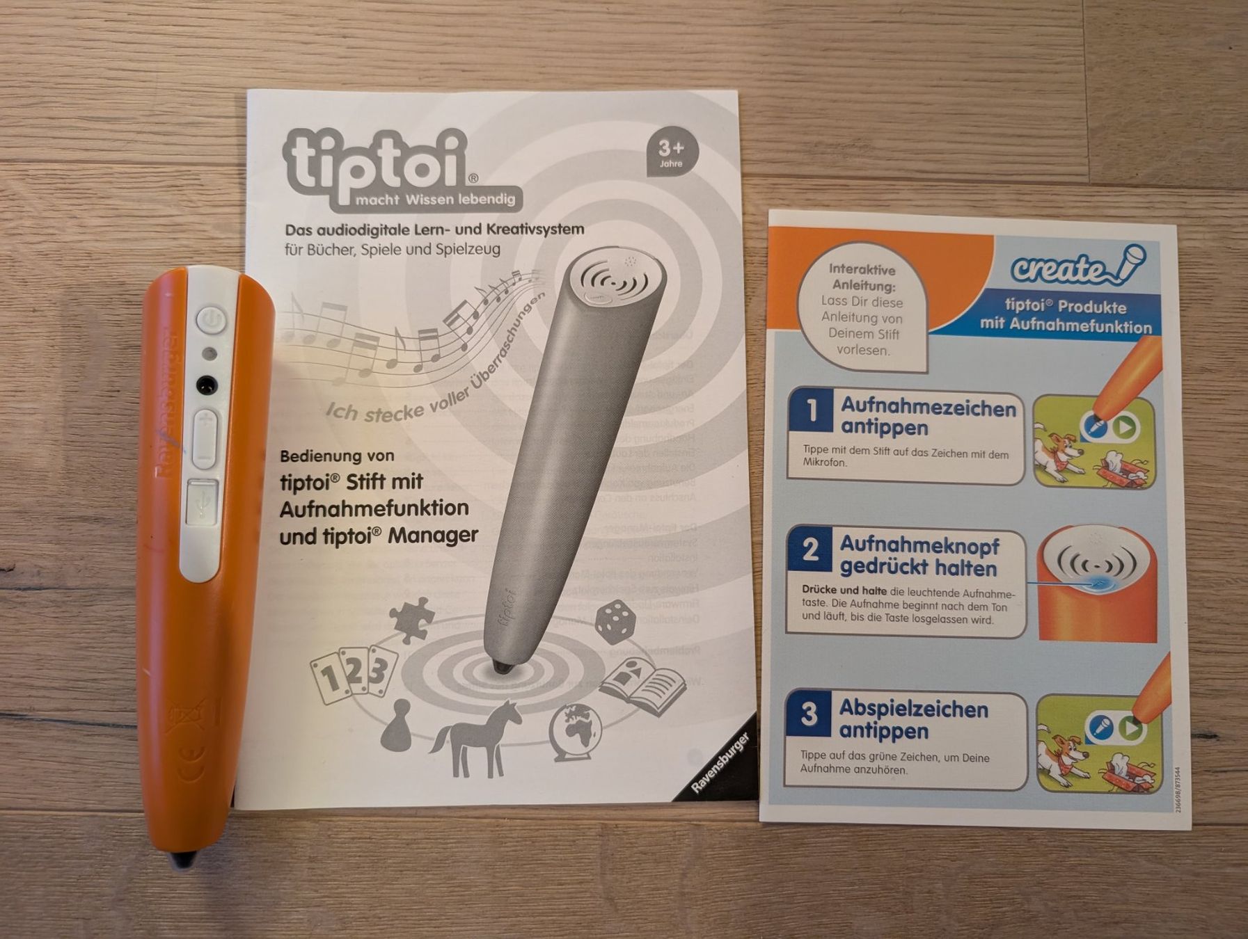Ravensburger Spielzeuge: Tiptoi Stift mit Aufnahmefunktion – Gebraucht aus Winterthur von Blablakadabra