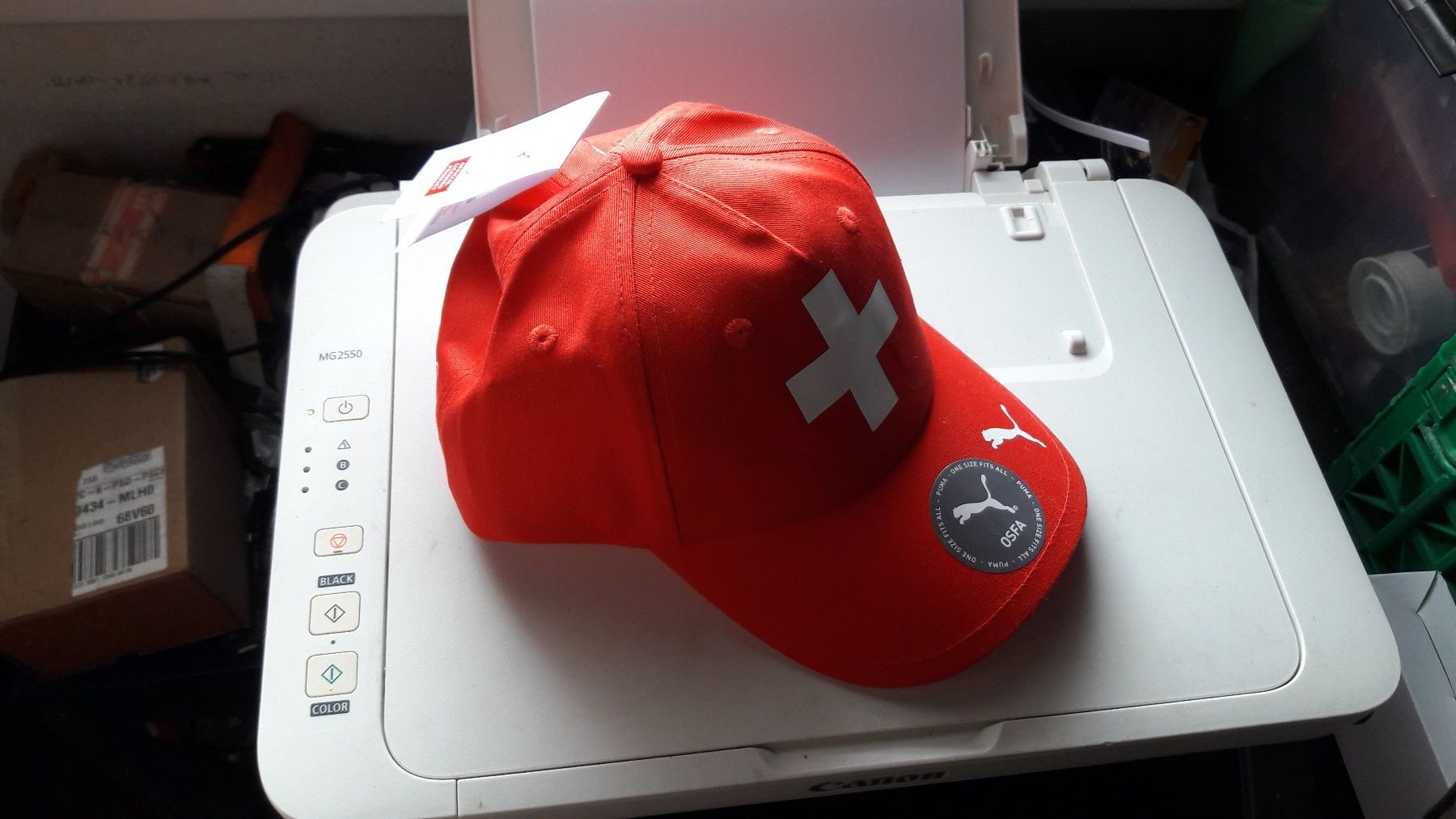 Hüte, Mützen & Caps: Puma Schweiz Kappe – Neu (gemäss Beschreibung) aus Laufen von Mann455 1