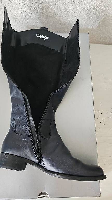 Scarpe da donna: Gabor Echtleder Stiefel, schmaler Schaft 34.5 cm – Usato da Sursee venduto da nei_7klk 4