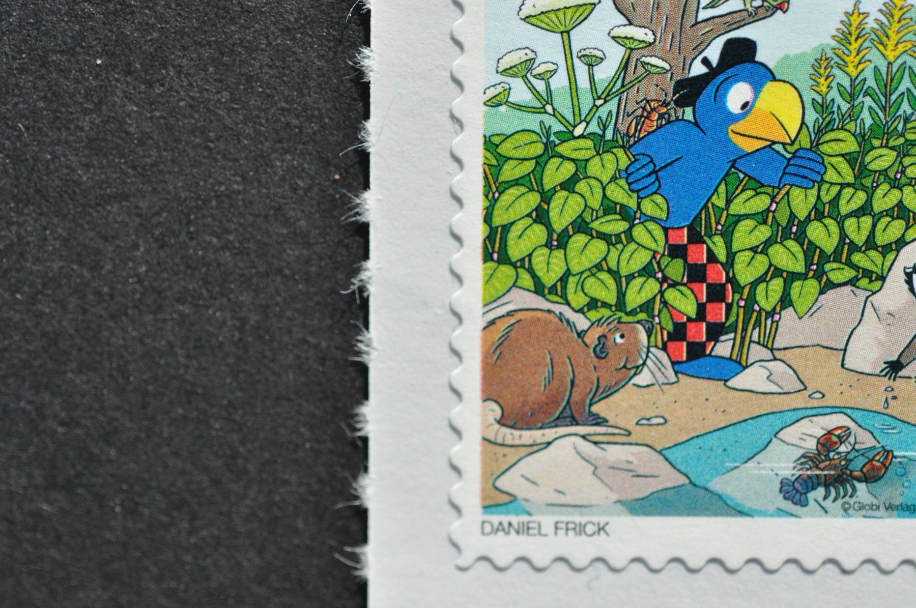 Alle Briefmarken: Abart Globi mit weiss karierter Hose – Neu (gemäss Beschreibung) aus Worb von Buespy
