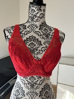 😍Roter Spitzen-BH Gr. 75 E, NEU😍
