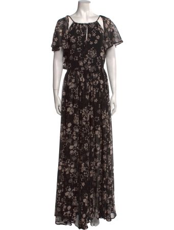 Sommerliches Maxikleid mit Blumenmuster, Rebecca Minkoff