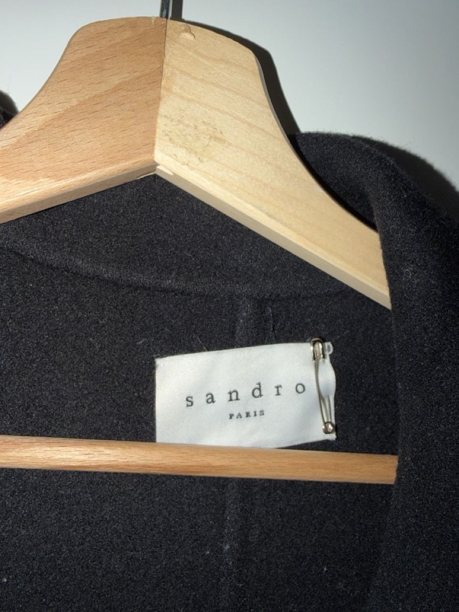 Sandro Cappotti: Wollmantel Sandro schwarz  – Usato da Zürich venduto da mar_gp9s 1