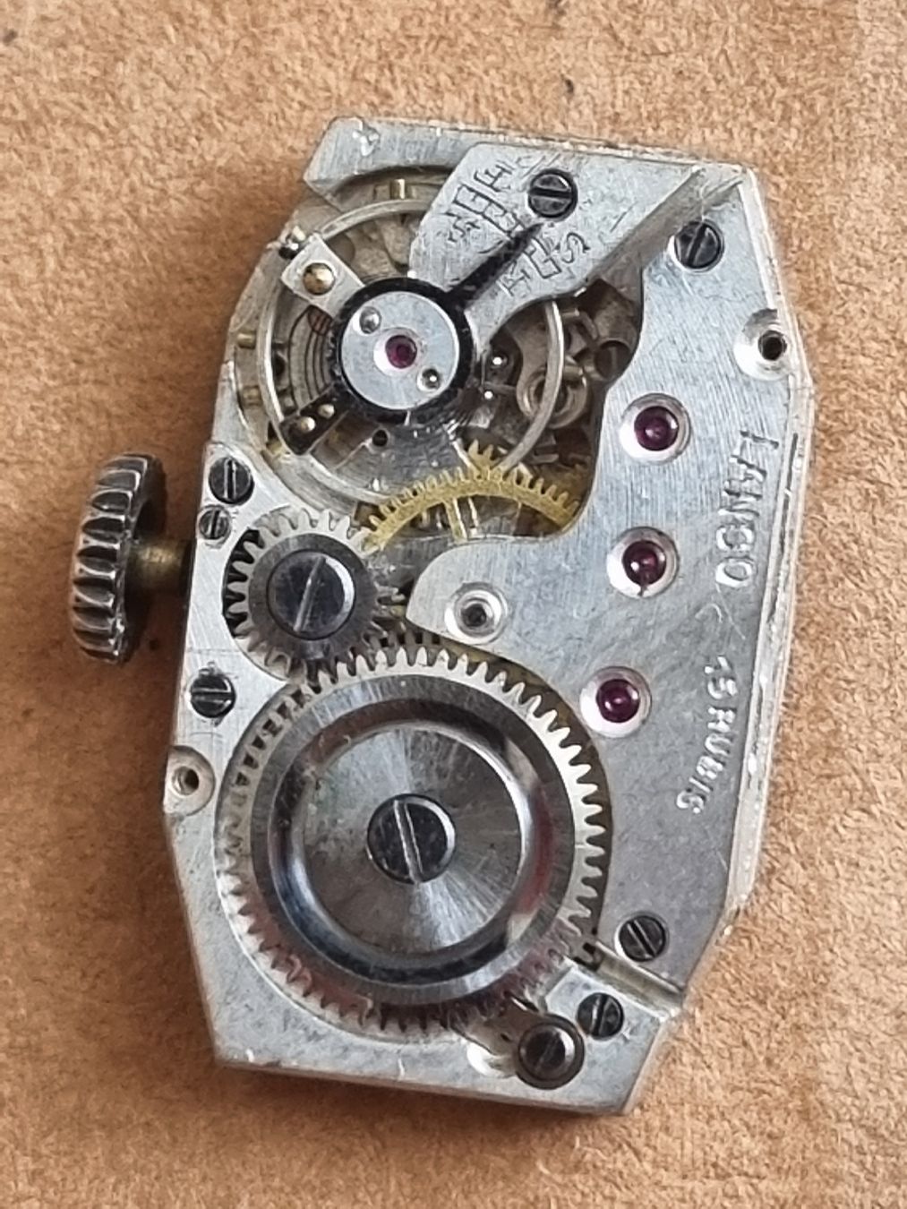 Lanco Orologi: Lanco 0.800 Silber Uhr – Usato da Schaffhausen venduto da Leveron13 7