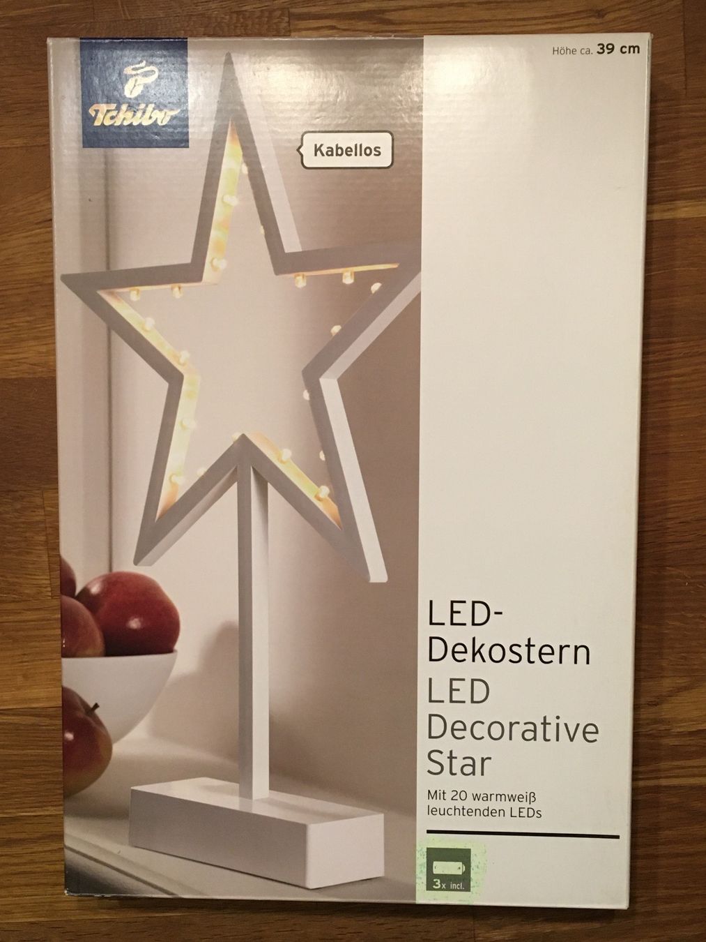 Tutte le decorazioni: LED Dekostern (Tschibo) – Usato da Bauma venduto da Budgerigar 1