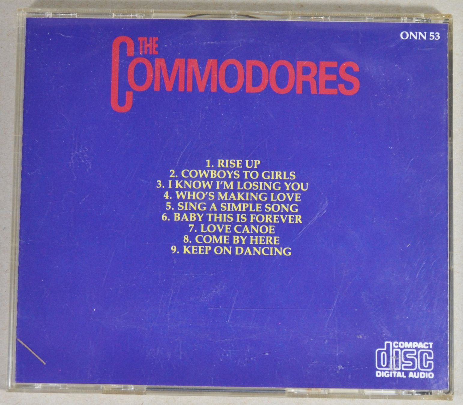 CDs: CD: THE COMMODORES - The Commodores – Gebraucht aus Frenkendorf von Yard-Sale-2000 1