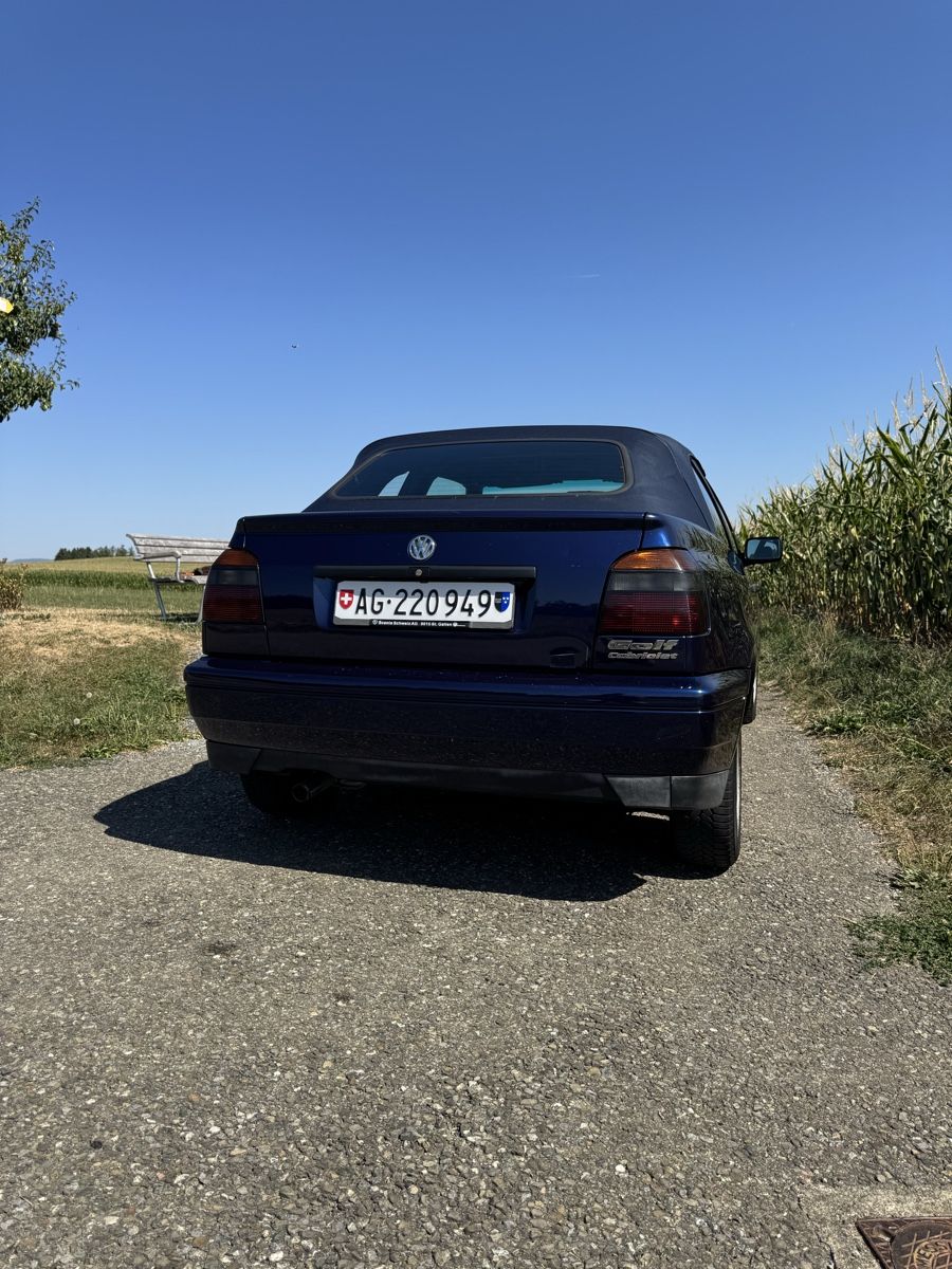 VW Autos: VW Golf 3 Cabrio – Gebraucht aus Arni AG von DALA5 3