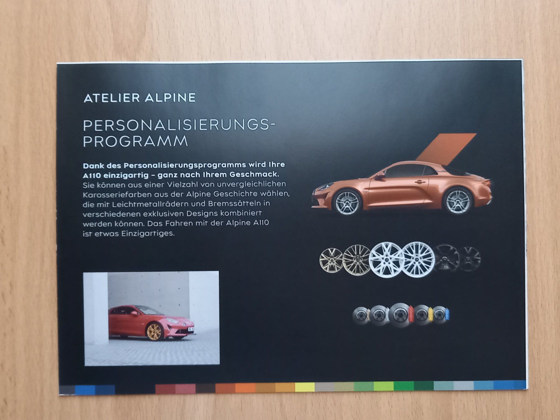Renault Dokumente: Prospekt Alpine A110 – Gebraucht aus Eschlikon TG von rnlt 3