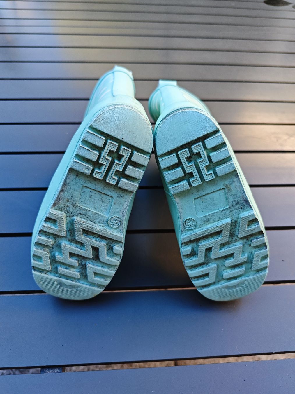 Scarpe per ragazzi: 2x Gummistiefel Gr 25 – Usato da Winterthur venduto da Shorna 1