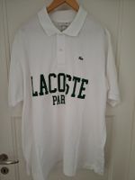 Polo Lacoste blanc, taille 4XL, parfait pour l'été !