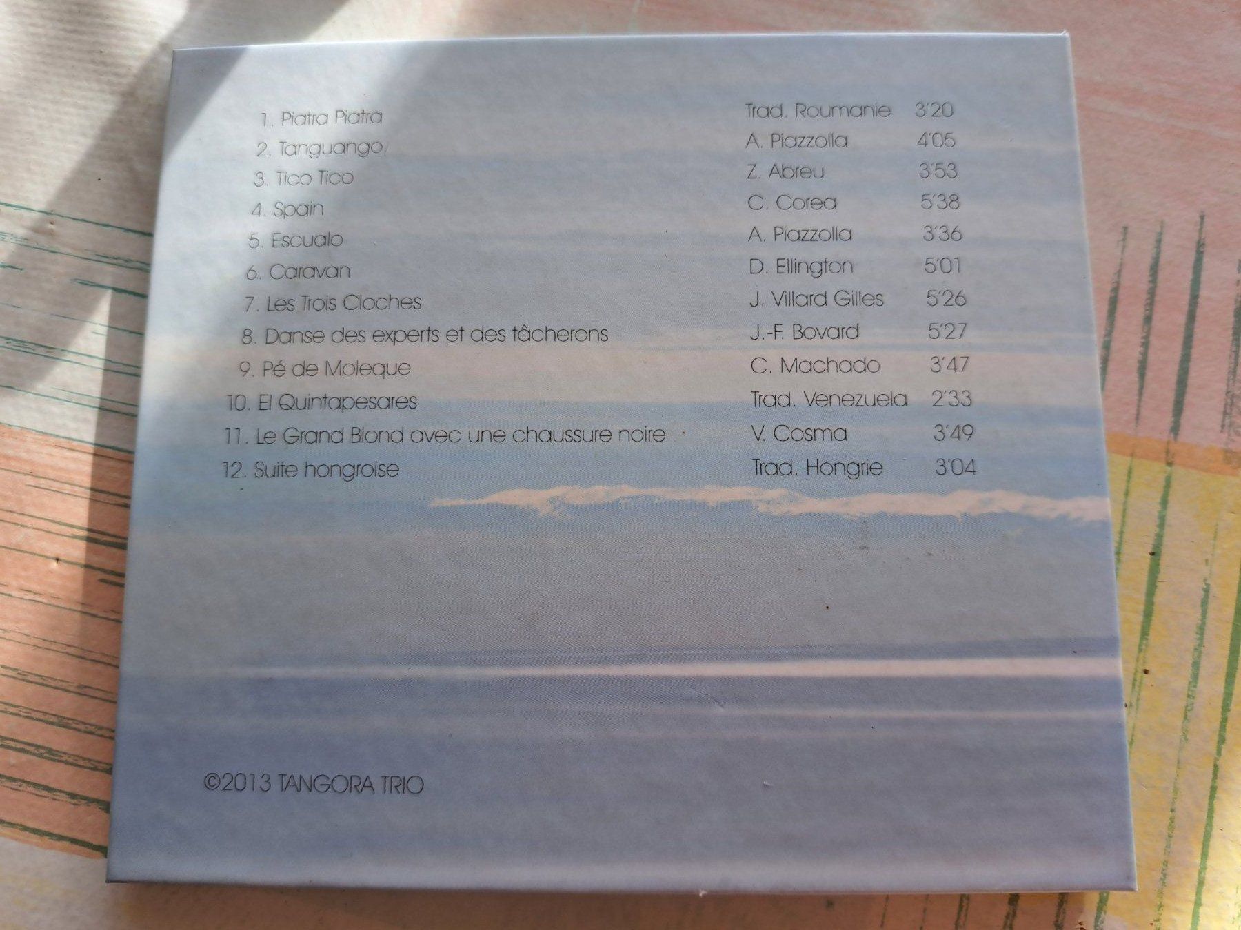 CDs: Cd Tangora Trio - First class – D'occasion à Pully par bro_n52j 1