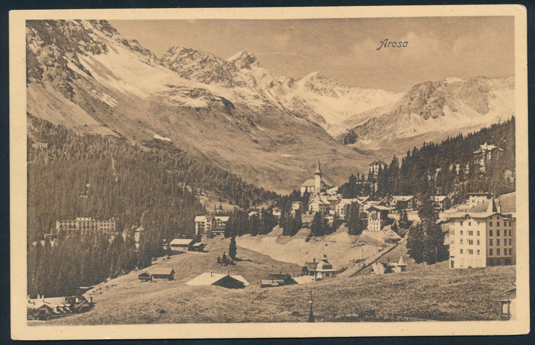 Ansichtskarten: AK: Arosa – Gebraucht aus Bonau von Profila3