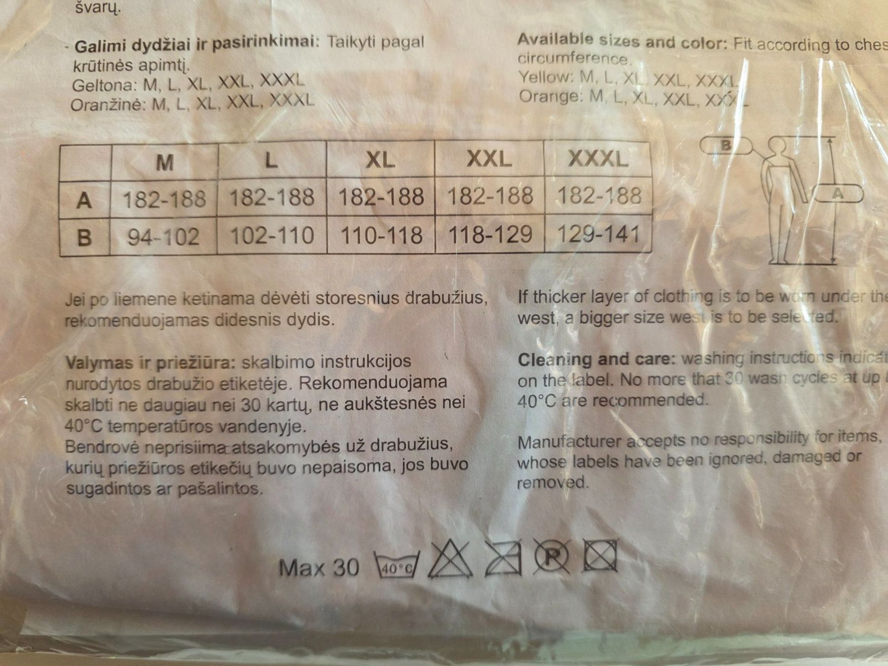 Gilet & Giacche: Safe for you - Leucht Warn Weste Grösse M – Nuovo e nell'imballaggio originale da Walterswil BE venduto da Lonitti 2