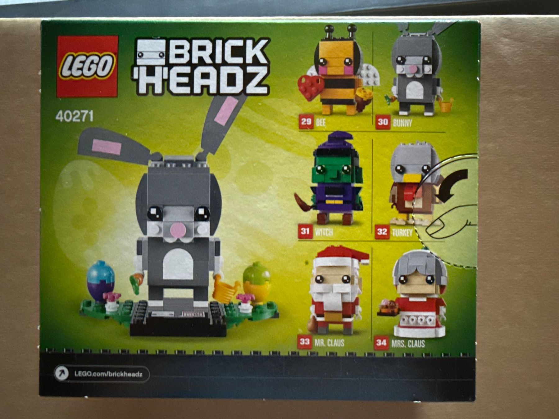 Lego Kit di costruzioni: Lego BrickHeadz 40271 - Osterhase – Nuovo e nell'imballaggio originale da Basel venduto da zekzek 1
