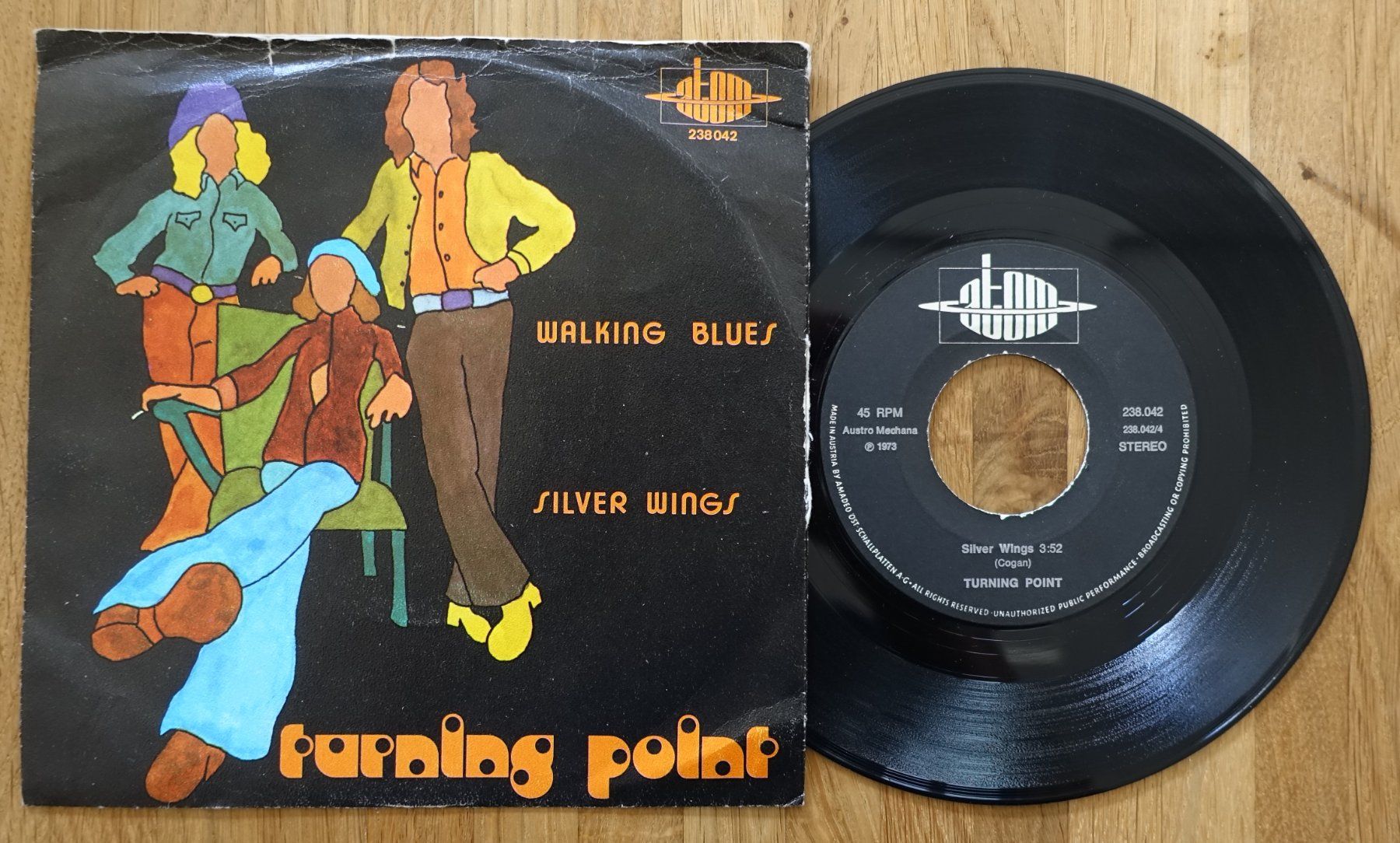 Dischi in vinile: Turning Point – Walking Blues / Silver Wings – Usato da Sessa venduto da discoverymedia 1