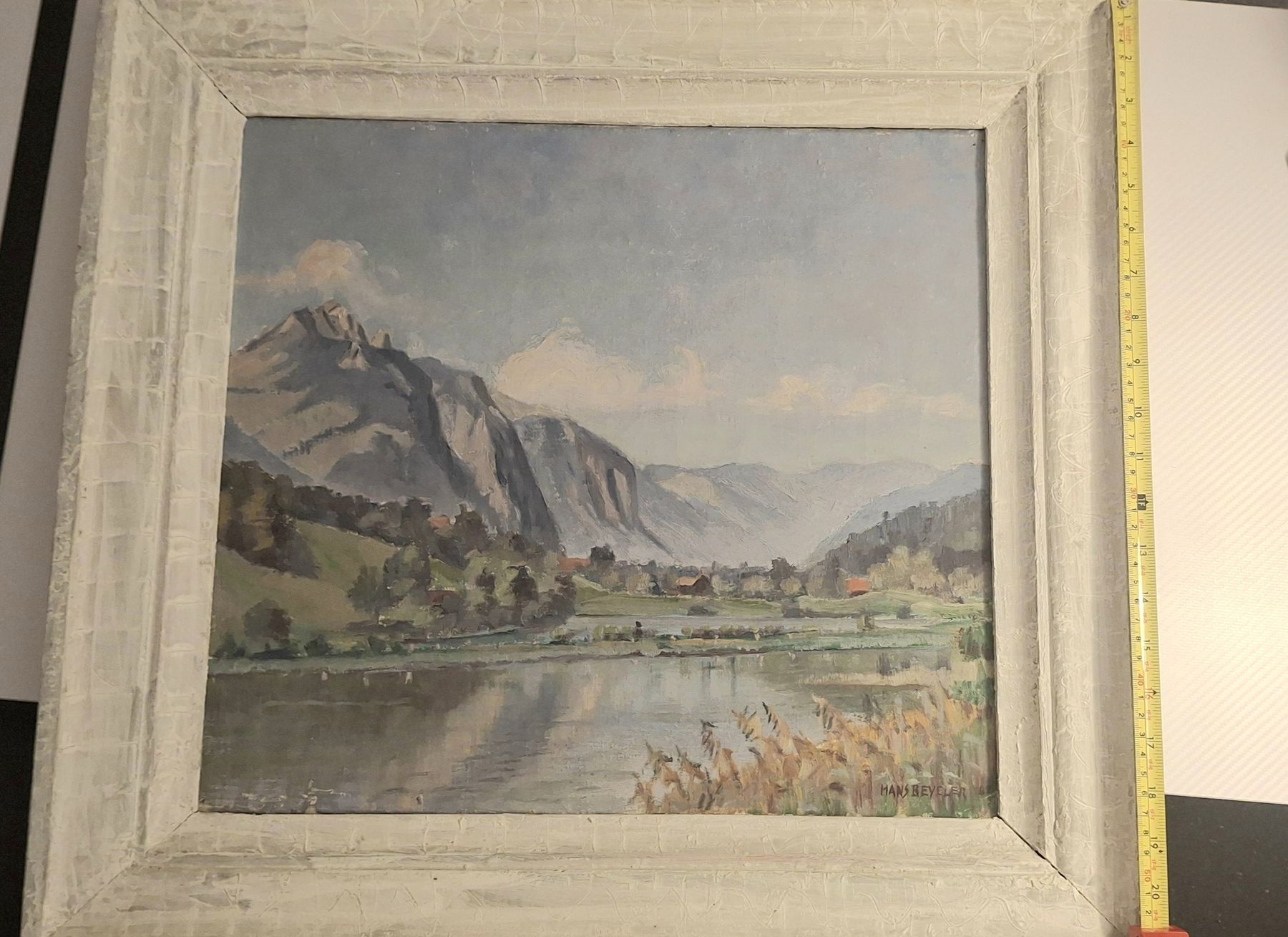 Gemälde: HANS BEYELER original  – Gebraucht aus Thun von BeoTurbo 1