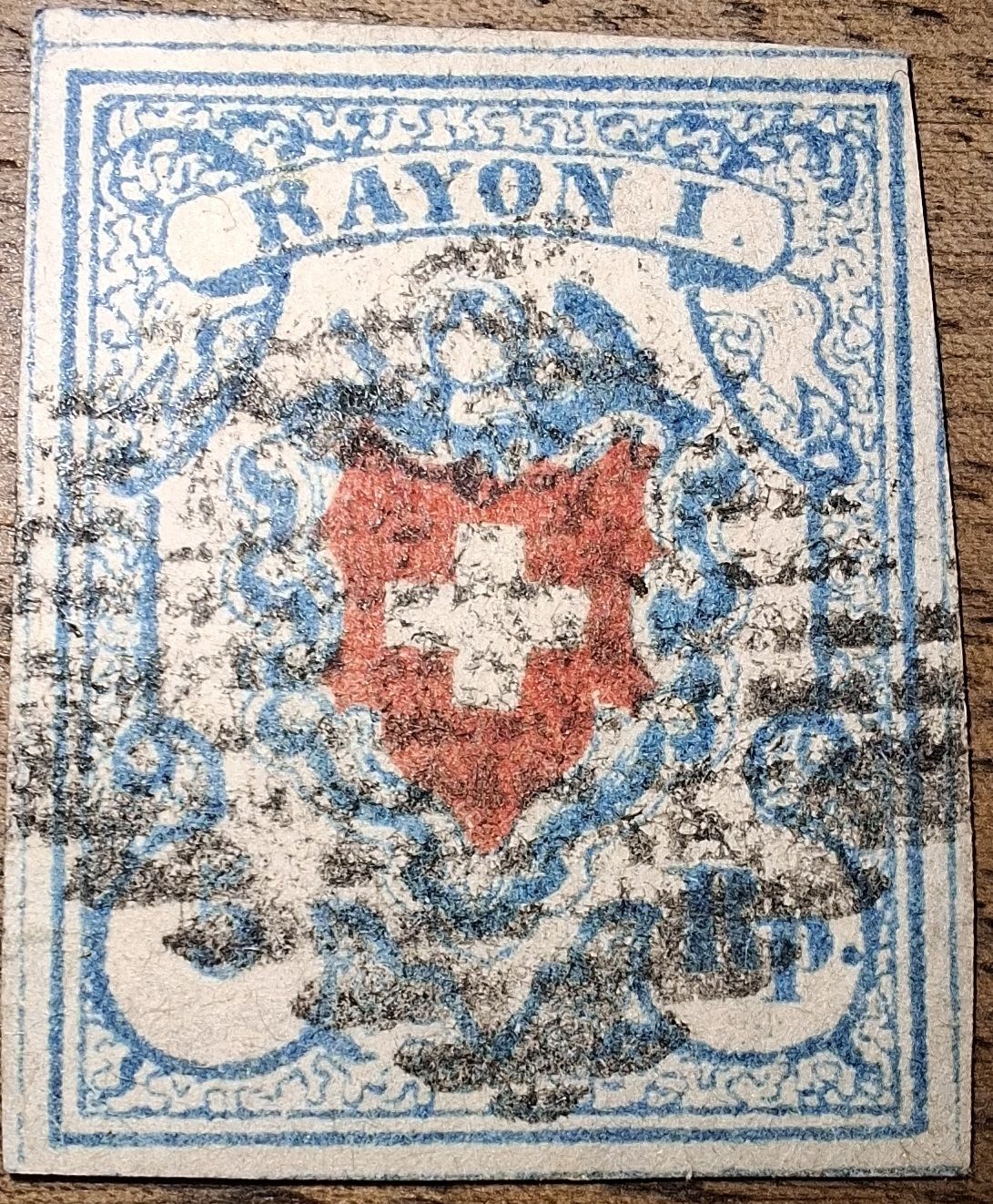 Tutti i francobolli: Rayon Nr. 17II Typ 13 C2 - RO + Attest – Usato da Balgach venduto da SIMEON27