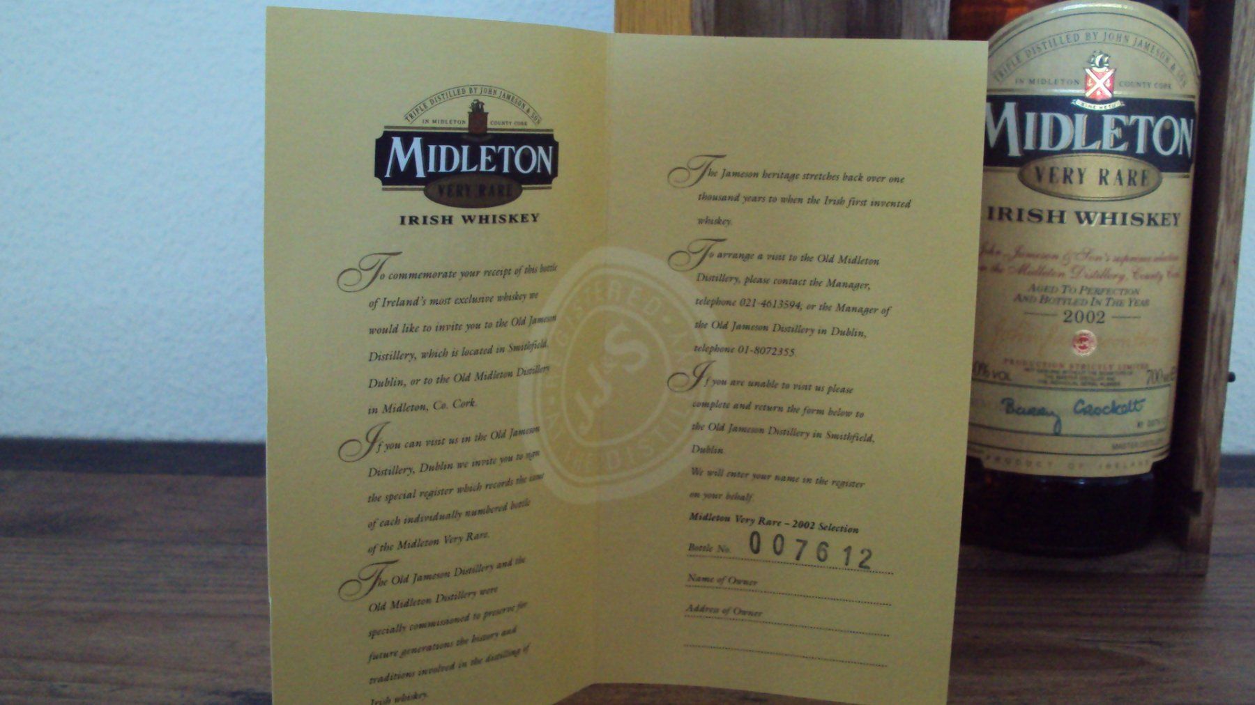 Bevande alcoliche: Midleton Very Rare 2002 70cl Whiskey – Nuovo e nell'imballaggio originale da Beringen venduto da mar_j2nk 1