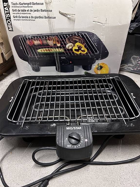 Griglie: MIOSTAR electric table grill / Tisch Garten Grill – Usato da Zürich venduto da sho_9z5j