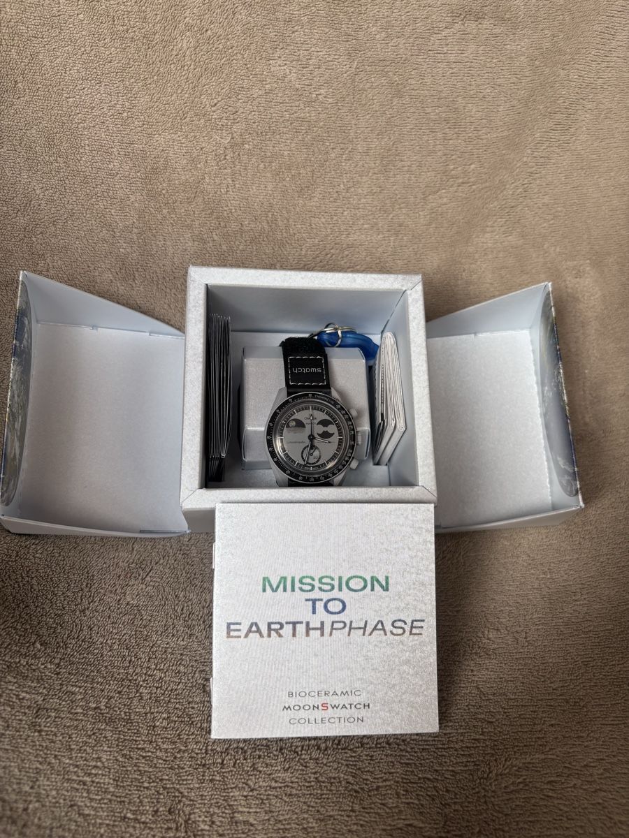 Swatch Orologi: Moonswatch Mission to Earthphase – Nuovo e nell'imballaggio originale da Diemtigen venduto da Rauhfusskauz 3