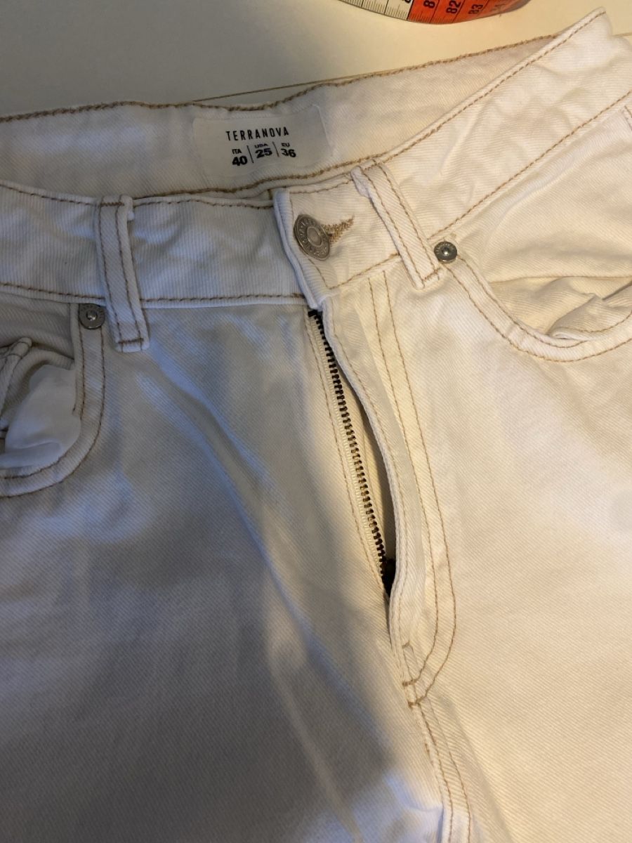 Jeans: Terranova Eu 36 Weisse Jeans – Usato da Jona venduto da sarasaftladen 1