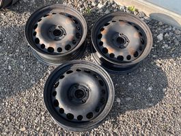 3x Stahlfelgen zu Citroën C3 / Peugeot 208 6J x 16'' ET23
