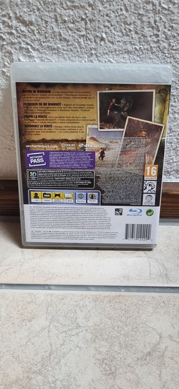 Sony Spiele: PS3 Spiel – Uncharted 3 – Gebraucht aus Münsingen von Heroism2010 1