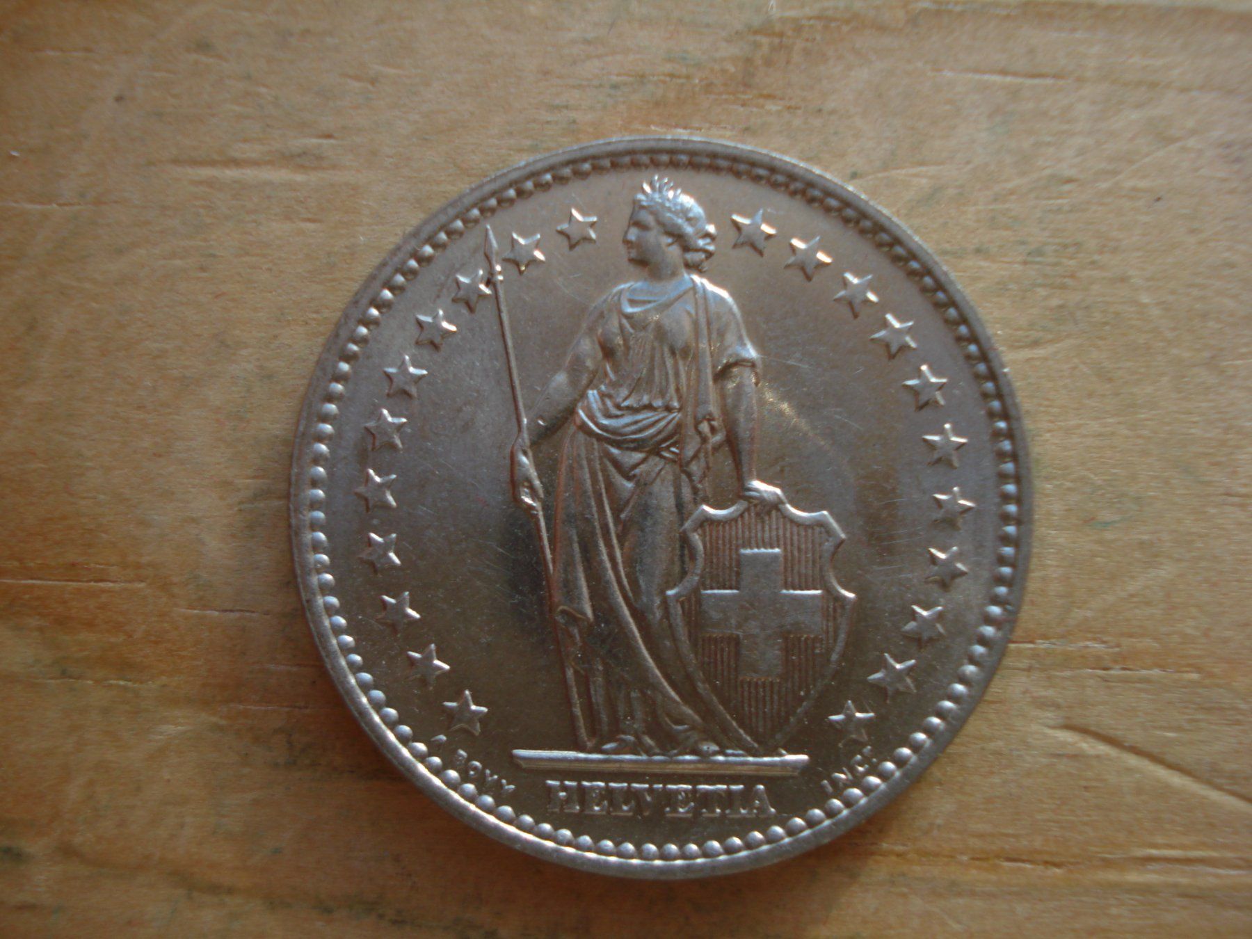 Tutti le monete: (S) 2 Franken 1969 STGL – Usato da Erlach venduto da Net-Coins 1