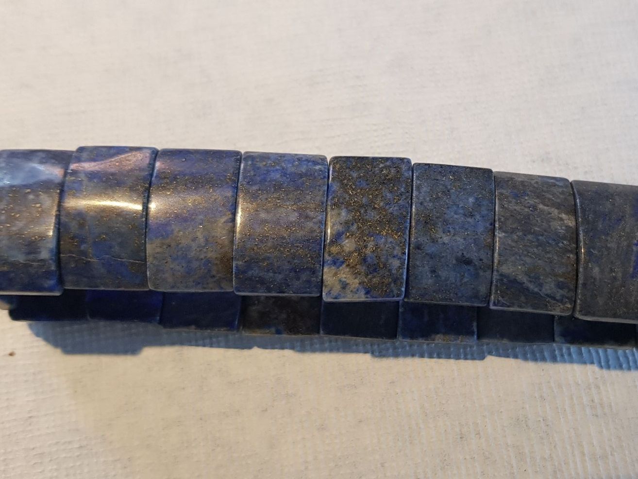 Bracciali & Braccialetti: Lapislazuli Armband, echter Stein – Usato da Oberwil b. Zug venduto da Gto469