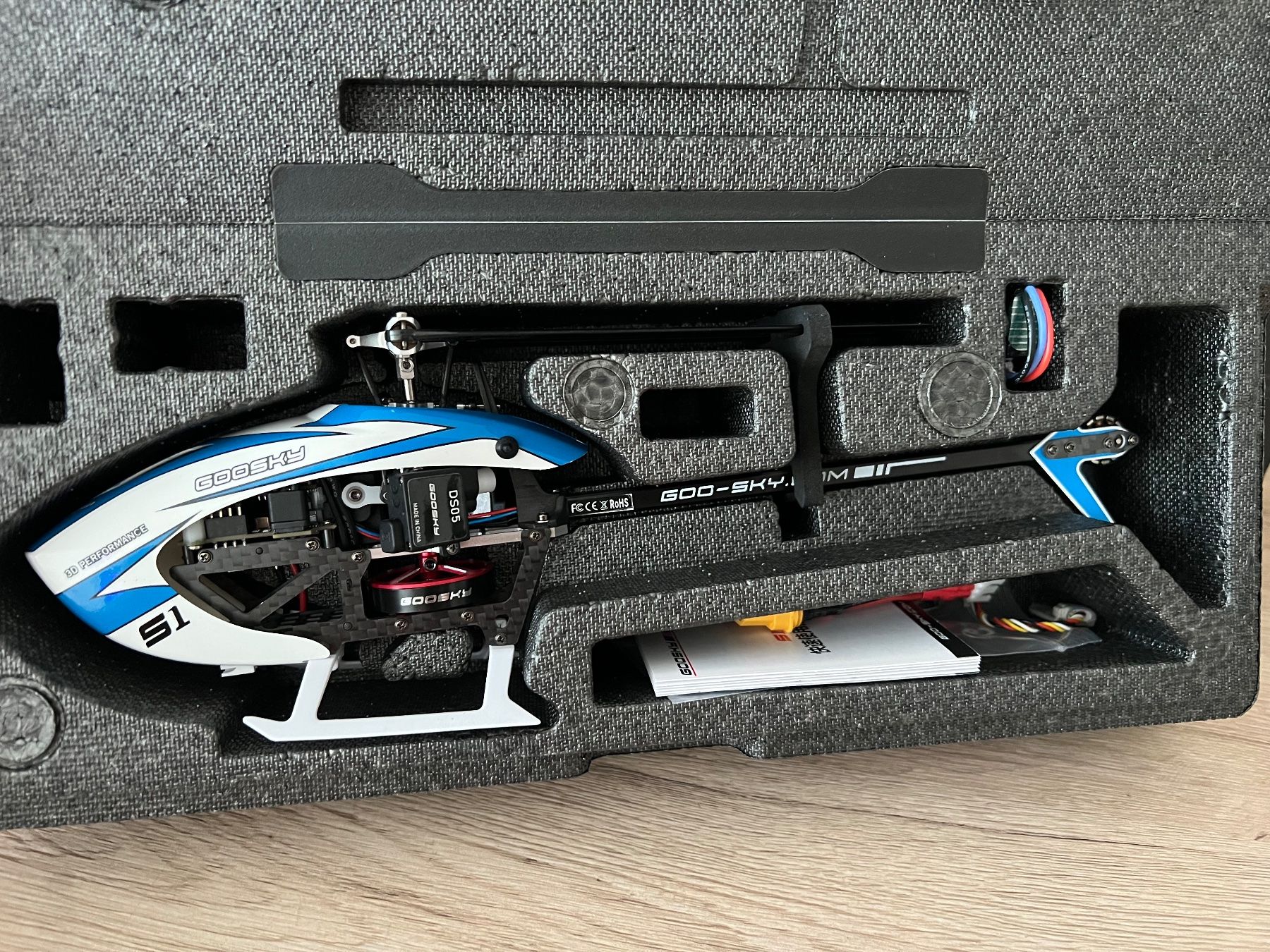 Goosky RC Modellbau: Goosky S1 blau – Neu (gemäss Beschreibung) aus Hinwil von helifreak_64 4