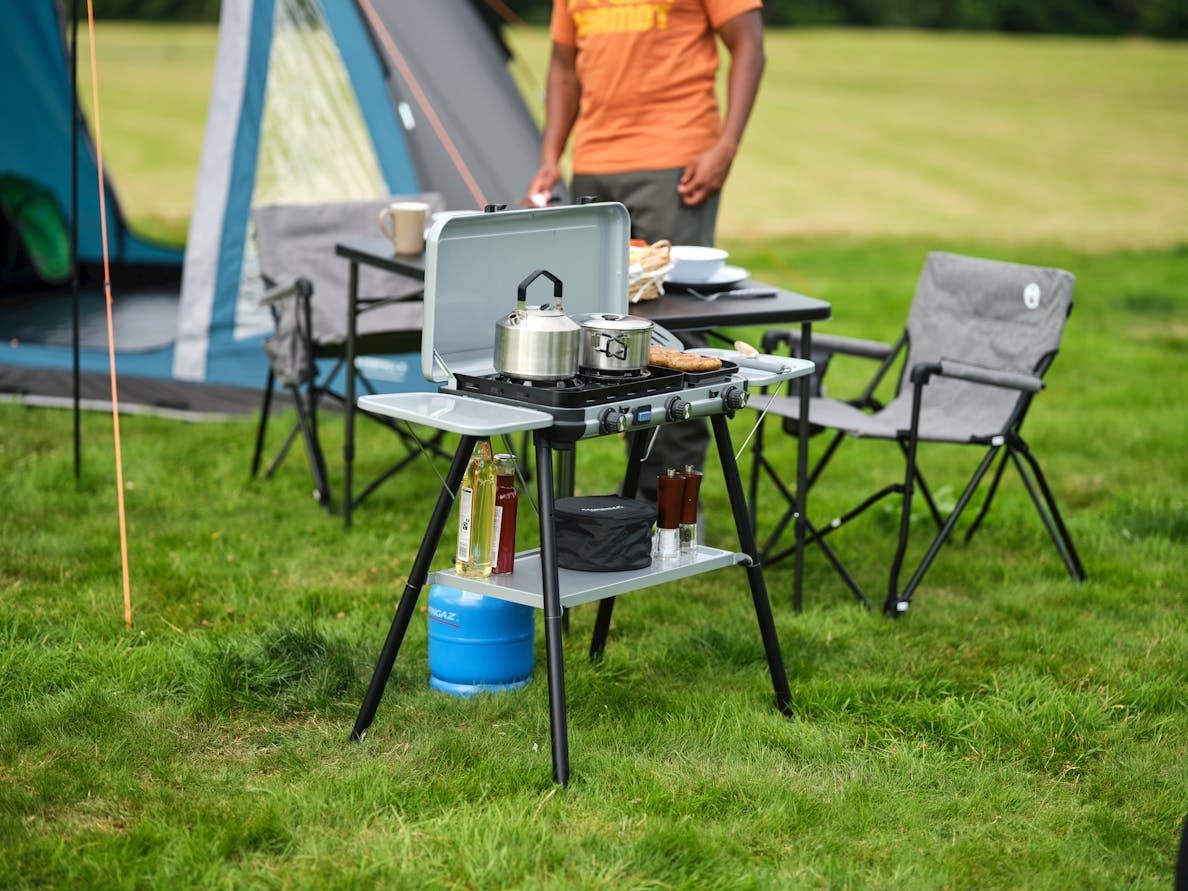 Campingaz Griglie: Camping Kitchen 2 Multi-Cook Plus Gaskocher – Nuovo e nell'imballaggio originale da Basel venduto da Buhara 2