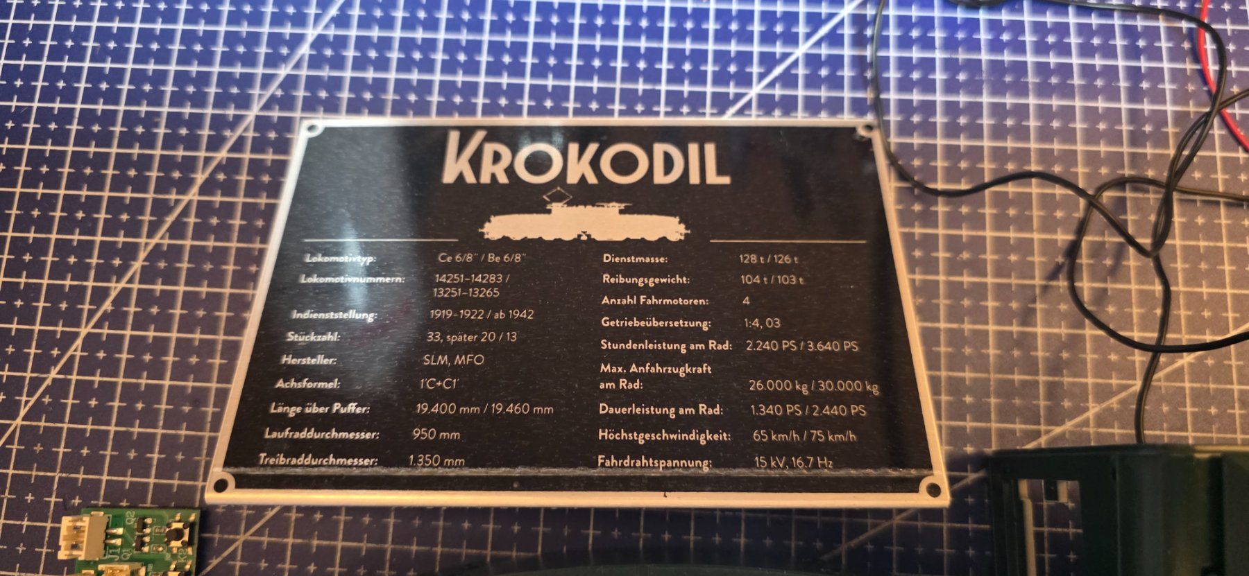 Modelleisenbahnen: Krokodil Spur 0 ersazteile 1:22.5 – Gebraucht aus Hochfelden von Danizh0 2