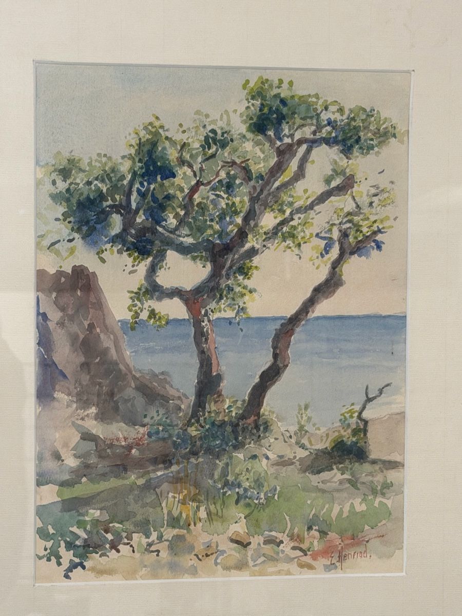 Dipinti: Aquarelle signée  – Usato da montreux venduto da Always-Good 1