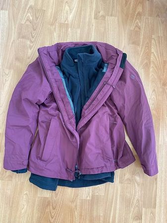 Wanderjacke Sherpa Outdoor 2-1 mit innerer Fleecjacke